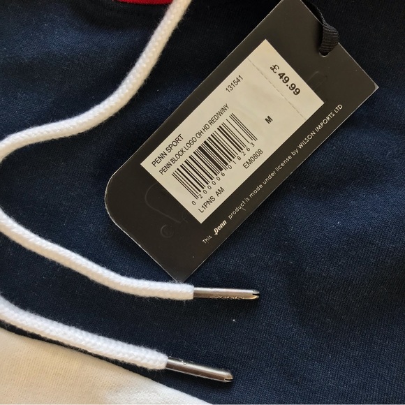 Penn Sport // Multi-color Block Logo Hoodie - Picture 5 of 7